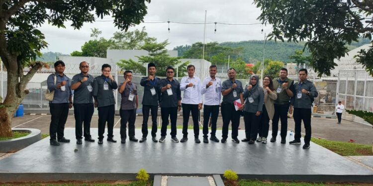 Uji Petik, Lapas Banjar Sambut Hangat Bawaslu Pro Jabar dan Bawaslu Kota Banjar