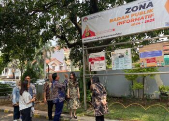 KI DKI Jakarta Tinjau Implementasi Zona Informatif di Kantor Pertanahan Kota Administrasi Jakarta Barat