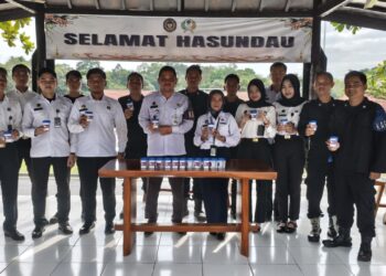 Bersih Tanpa Narkoba, Pegawai Rutan Tamiang Layang Tunjukkan Teladan Positif