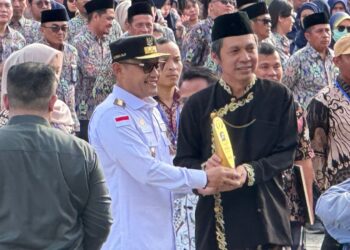 Kukar dan Bontang Terbaik di Kaltim Wagub Pimpin Hari Bakti PU