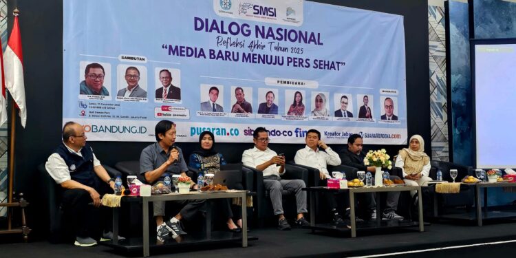 Dialog Nasional SMSI, Refleksi Akhir Tahun 2025 Soroti Kualitas Jurnalisme dan Kebijakan Negara Memfasilitasi Media Baru