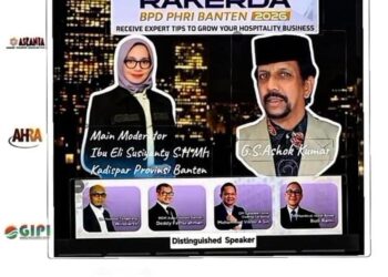 RAKERDA PHRI Banten 2026, Perkuat Sinergi Industri Pariwisata