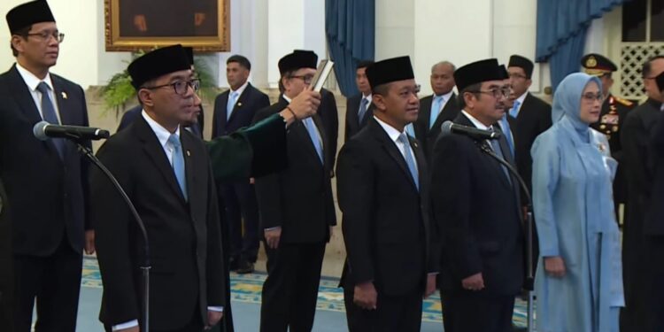 Prabowo Lantik Dewan Energi Nasional, Bahlil Lahadalia Resmi Jabat Ketua Harian