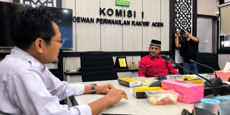 Komisi I DPRA dan SMSI Aceh Bangun Kolaborasi Penguatan Informasi Publik