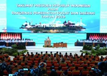 Rakornas 2026 Resmi Dibuka, Presiden Prabowo Dorong Kesamaan Langkah Pusat dan Daerah