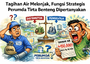 Tagihan Air Melonjak, Publik Pertanyakan Skema Kerja Sama Perumda TB dengan PT Moya
