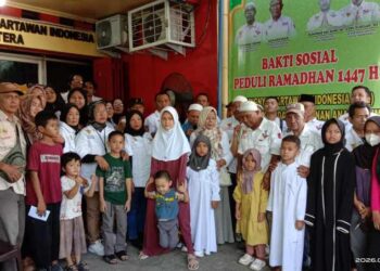 Momentum Ramadhan, DPD GWI Banten Berbagi Takjil dan Santuni Puluhan Anak Yatim