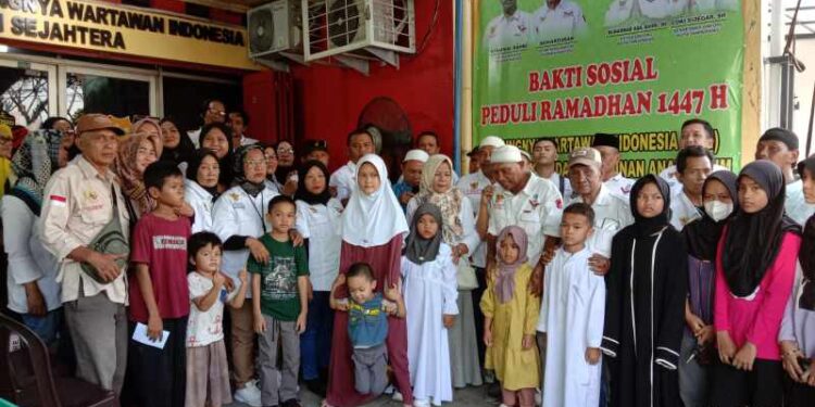 Momentum Ramadhan, DPD GWI Banten Berbagi Takjil dan Santuni Puluhan Anak Yatim