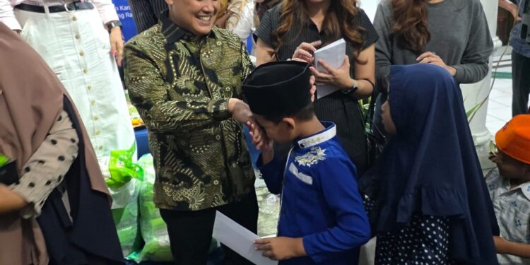 Ramadan Penuh Berkah, Ratusan Anak Yatim dan Duafa Terima Santunan di Acara Tangerang Raya Berbagi