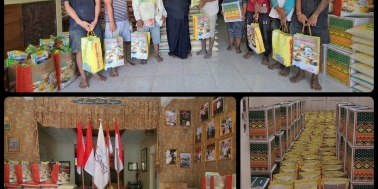 Di Ambang Lebaran, SMSI Bagikan Paket Lebaran Prof. Arthur Ketua Dewan Pembina.