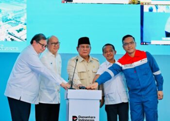Presiden Prabowo Lakukan Groundbreaking 13 Proyek Hilirisasi Nasional Tahap II Senilai Rp116 Triliun