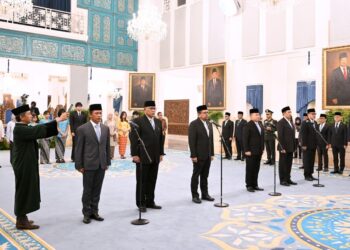 Prabowo Resmi Lantik Sejumlah Pejabat Kunci, Dudung hingga Qodari Masuk Lingkar Strategis Istana