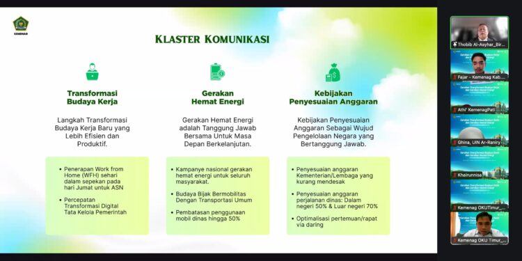 Humas Kemenag Kapuas Hulu Perkuat Strategi Komunikasi, Dukung Transformasi Budaya Kerja dan Hemat Energi