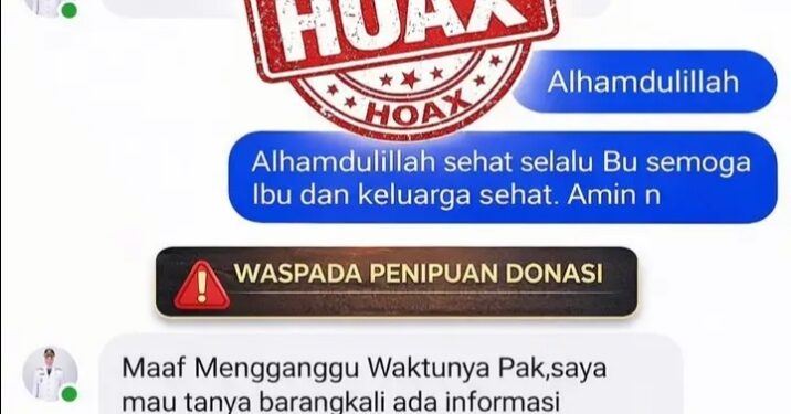 Waspada! Akun Palsu Catut Nama Wali Kota Kendari, Diduga Jalankan Modus Penipuan Donasi