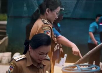 Krisis Air Bersih Mengintai Ngabang, Debit Sungai Landak Turun Drastis Saat Kemarau