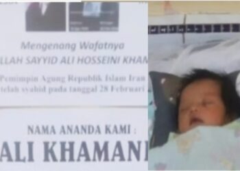 Bayi di Kampar Diberi Nama Ali Khamenei, Viral hingga Disorot Media Iran