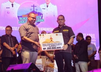 Pemkab Kupang Salurkan Bantuan Gereja dan Mahasiswa di Momen Paskah