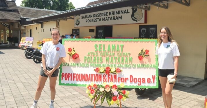 Viral! Aksi Cepat Polresta Mataram Tangani Penganiayaan Anjing Dapat Apresiasi Internasional