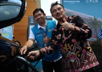 Wakil Wali Kota Bekasi Hadiri Peresmian SPKLU Berkapasitas Besar di Summarecon Mall Bekasi