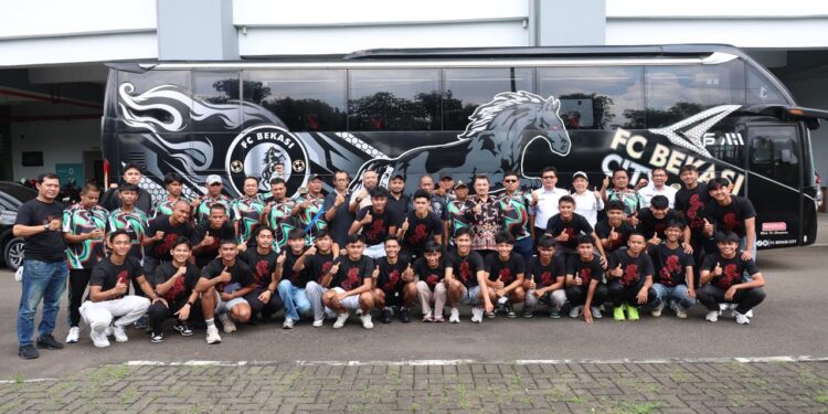 Wakil Wali Kota Bekasi Dukung Langsung Tim Elite Pro Academy (EPA) U-19 ke Championship PSSI