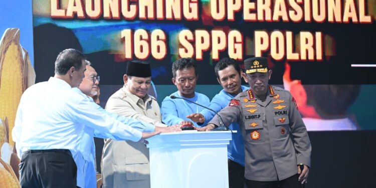 Prabowo Resmikan Gudang Pangan Polri dan 166 SPPG untuk Perkuat Ketahanan Nasional