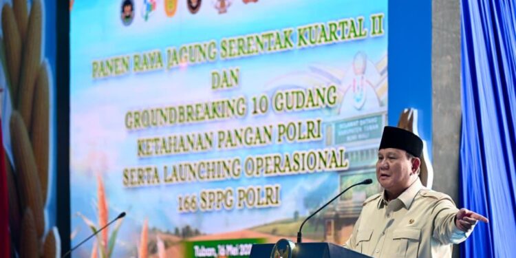 Prabowo: Ketahanan Pangan Menentukan Kekuatan dan Kelangsungan Sebuah Bangsa