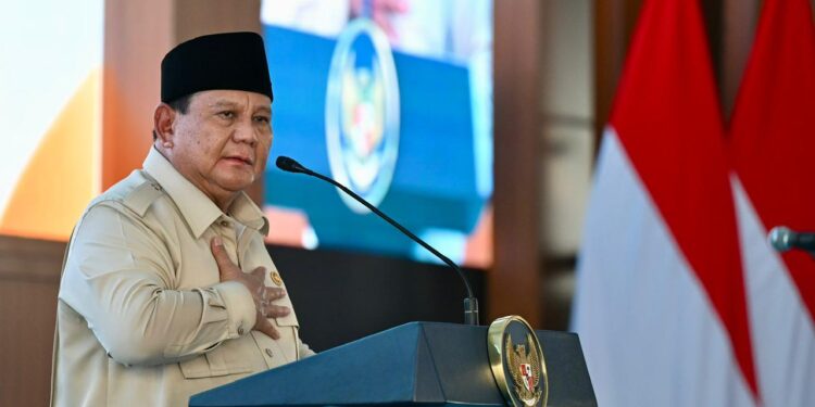 Prabowo: Bangsa yang Kuat Harus Mampu Berdiri di Atas Ketahanan Pangannya Sendiri