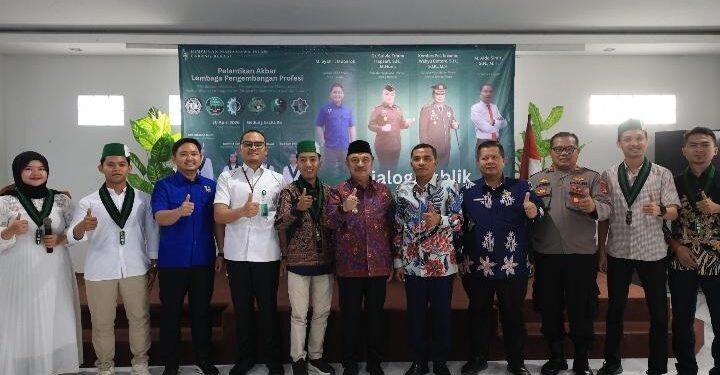 Pelantikan LPP HMI Bekasi 2026, Wawali Tekankan Amanah dan Inovasi