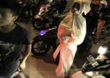 Viral Sosok Mirip Pocong Resahkan Warga Tangerang, Polisi Tingkatkan Patroli