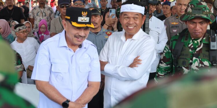 Plh Wali Kota Harris Bobihoe Apresiasi Dan Terima Kasih Atas Hadirnya Program TMMD Ditengah Masyarakat