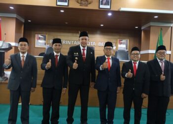 Wali Kota Bekasi Lantik Pengurus Baznas Kota Bekasi, H. Sudarsono Pimpin Periode 2026–2031