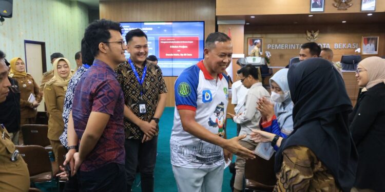 Wali Kota Bekasi Gandeng Aliansi Pemuda Cerdas Inovatif Tangani Banjir dengan Konsep Zero Runoff