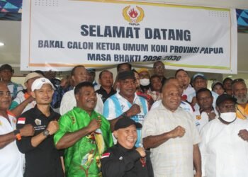 Matius D Fakhiri Calon Tunggal Ketua Umum KONI Papua
