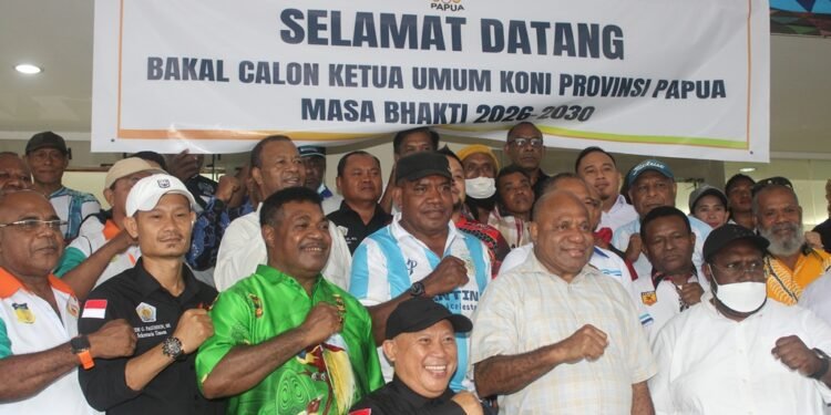 Matius D Fakhiri Calon Tunggal Ketua Umum KONI Papua