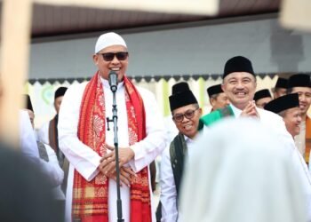 Sambut Tahun Baru Islam, Wali Kota dan Wakil Wali Kota Bekasi Hadiri Pawai Meriah Malam 1 Muharram 1448 H