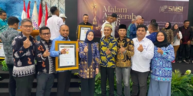 Pemkab Serang Raih Penghargaan SMSI 2026 Atas Komitmen Keterbukaan Informasi Publik