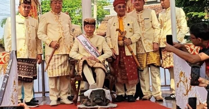 Pimpinan Adat Kebandaran Marga Balak Angkat Bicara Soal Penganugerahan Gelar Adat Jokowi 
