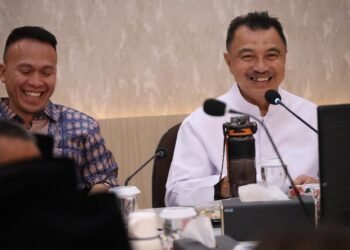Plh Walkot Harris Bobihoe : Pemkot Dan BKSAP DPR RI Bahas Strategi UMKM Tembus Di Pasar Dunia