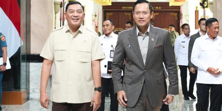 Kolaborasi AHY dan Sjafrie Dukung Infrastruktur Strategis serta Kedaulatan RI