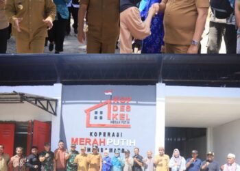 Gubernur Sulteng Tinjau Kampung Nelayan, Koperasi Merah Putih dan Dapur MBG di Banggai Kepulauan