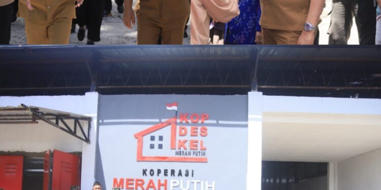 Gubernur Sulteng Tinjau Kampung Nelayan, Koperasi Merah Putih dan Dapur MBG di Banggai Kepulauan