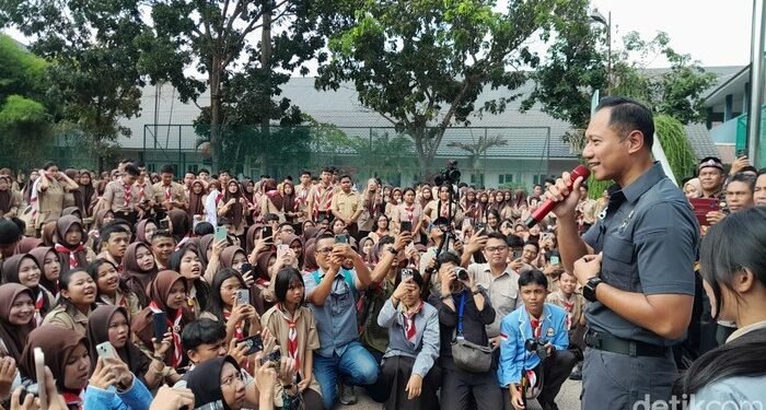 Kunjungi SMAN 3 Medan, AHY Cerita Pernah Kalah dalam Kompetisi Politik