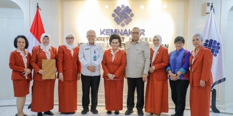 Kemnaker Gandeng Kowani Perluas Kesempatan Kerja dan Pengembangan Keterampilan Perempuan