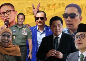 Survei Indikator Elektabilitas Cawapres: Ridwan Kamil Turun, Erick Thohir hingga AHY Naik