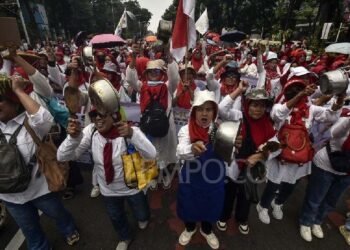 Badan Komunikasi Bantah Pemerintah Setir Demo Dukung MBG