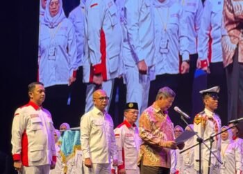 Hashim Djojohadikusumo dan Adhitya Yusma Perdana Resmi Lantik Srikandi Jaga Desa, Perkuat Peran Perempuan dalam Pembangunan Desa dan Kelurahan