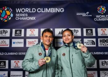 Panjat Tebing Indonesia Kawinkan Emas Speed di World Climbing Series Chamonix