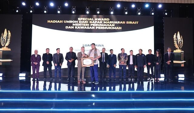 Apresiasi Ekosistem Perumahan dengan 60 Umroh, Maruarar Sirait Siapkan 8 Rumah Subsidi pada IPBA-XXI-2027