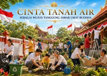 Cinta Tanah Air sebagai Wujud Tanggung Jawab Umat Buddha