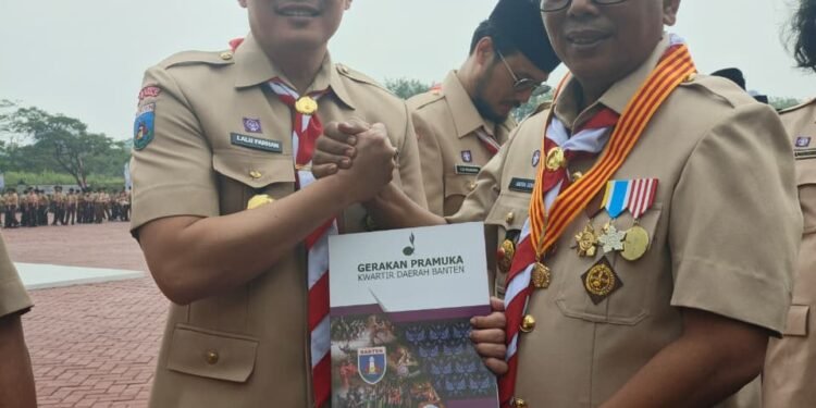 Lalu Farhan Nugraha, Raih Penghargaan Pancawarsa III dari Gubernur Banten Andra Soni